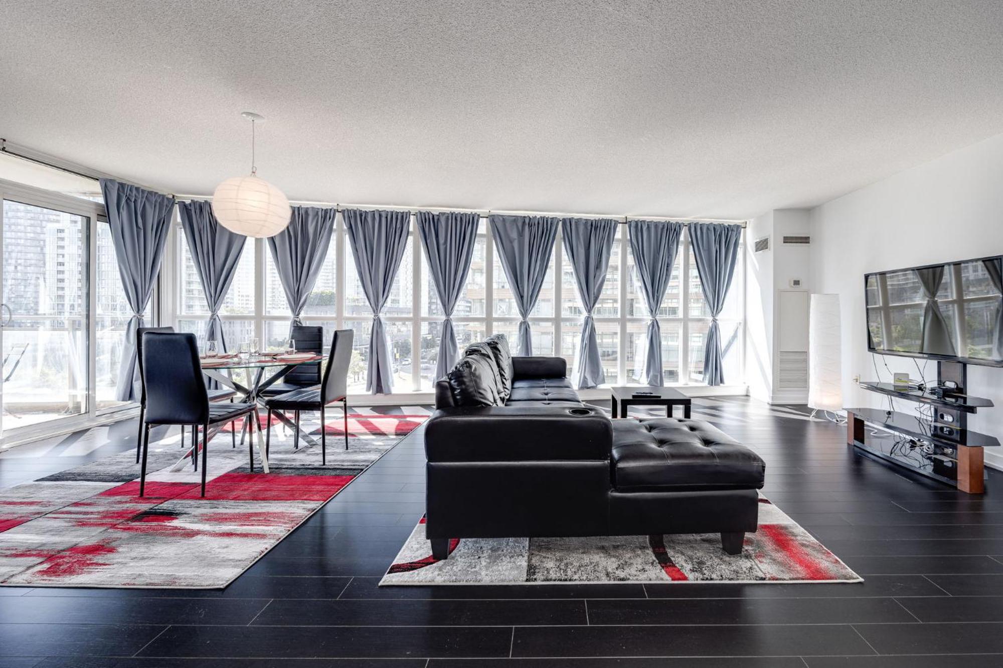 3Bdrm Lake View Condo In Toronto Exterior foto